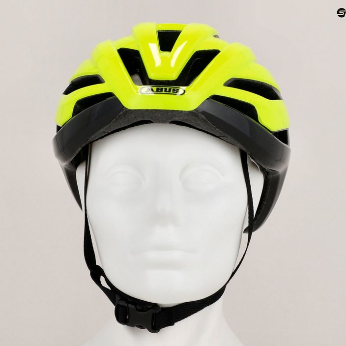 ABUS StormChaser casco da bicicletta giallo neon 9
