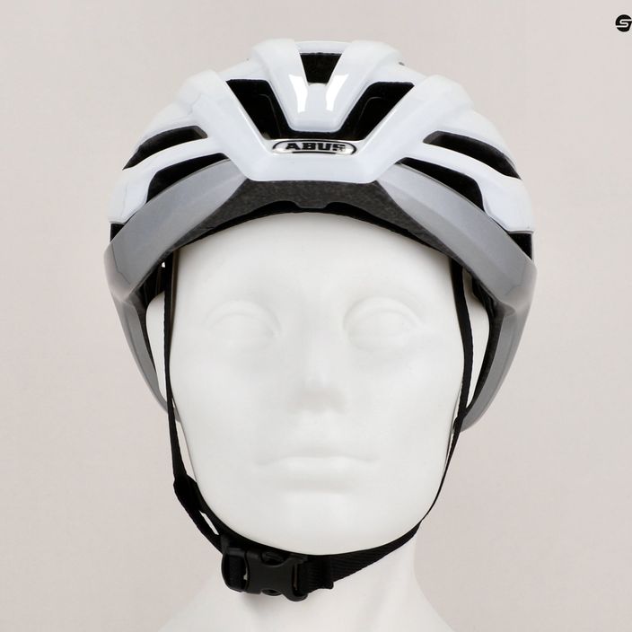 ABUS StormChaser casco da bicicletta in pile bianco 9