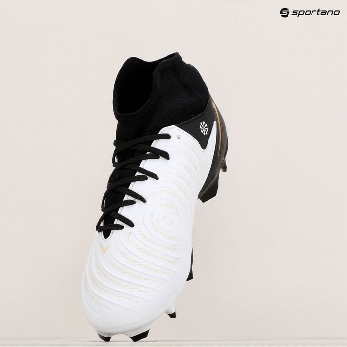 Nike Phantom Luna II Academy FG/MG scarpe da calcio bianco / oro metallico coin / nero 9