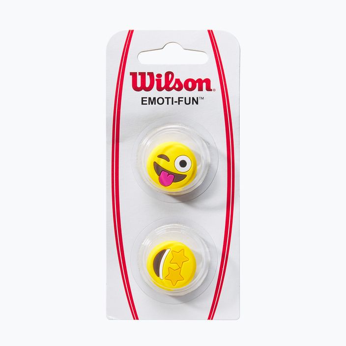 Antivibranti Wilson Emoti-Fun 2 pezzi giallo WR8405201001 3