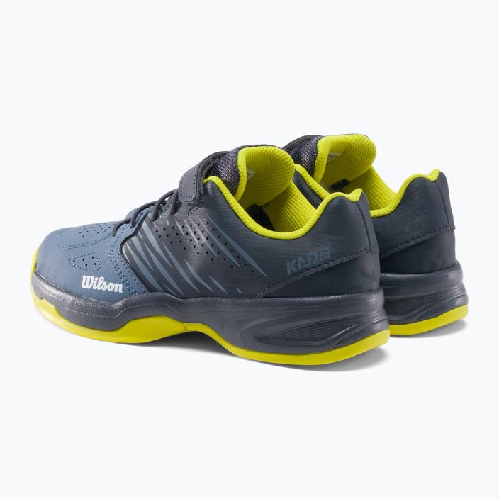 Wilson Kaos 2.0 Jr scarpe da tennis per bambini blu navy WRS329150 3