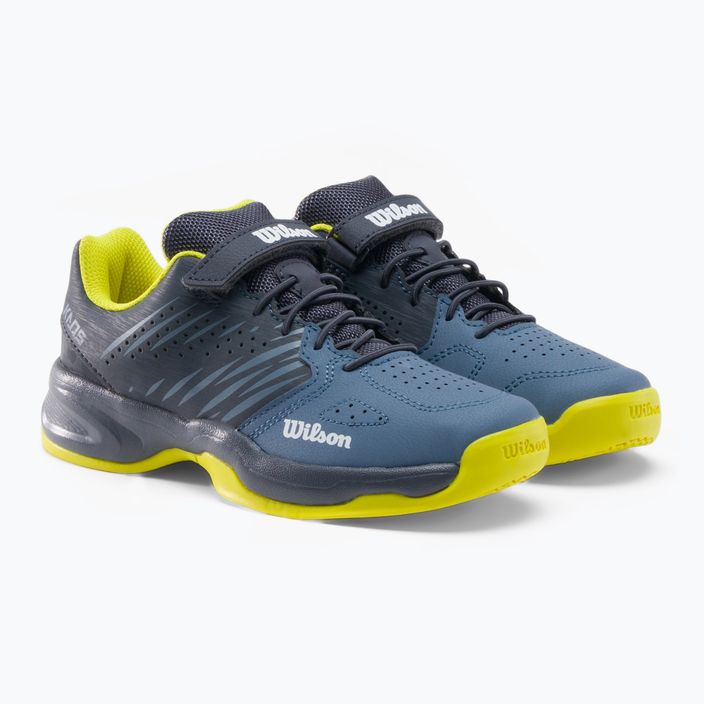 Wilson Kaos 2.0 Jr scarpe da tennis per bambini blu navy WRS329150 5