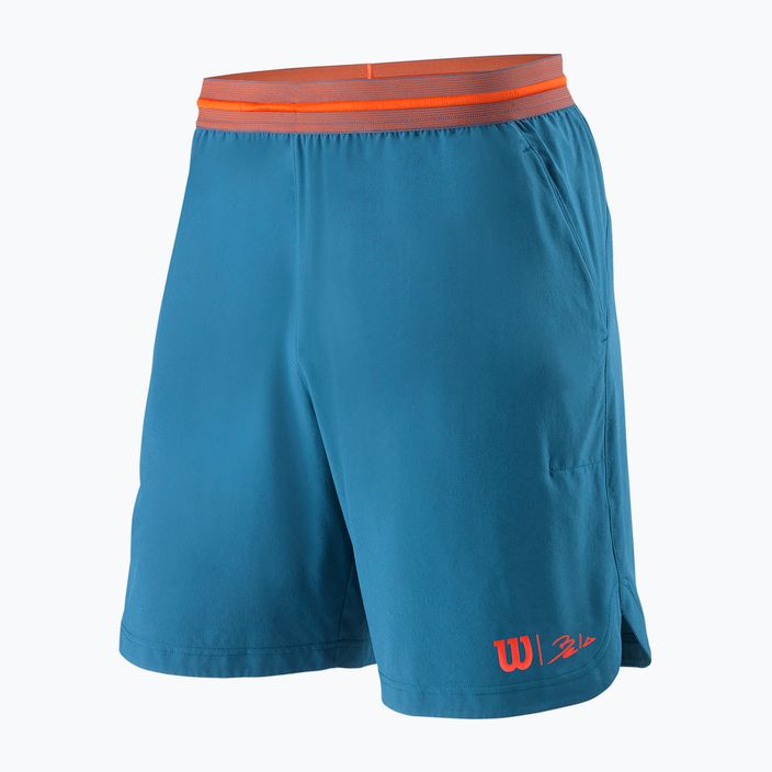Pantaloncini da tennis da uomo Wilson Bela Power 8 Short II blu WRA806901