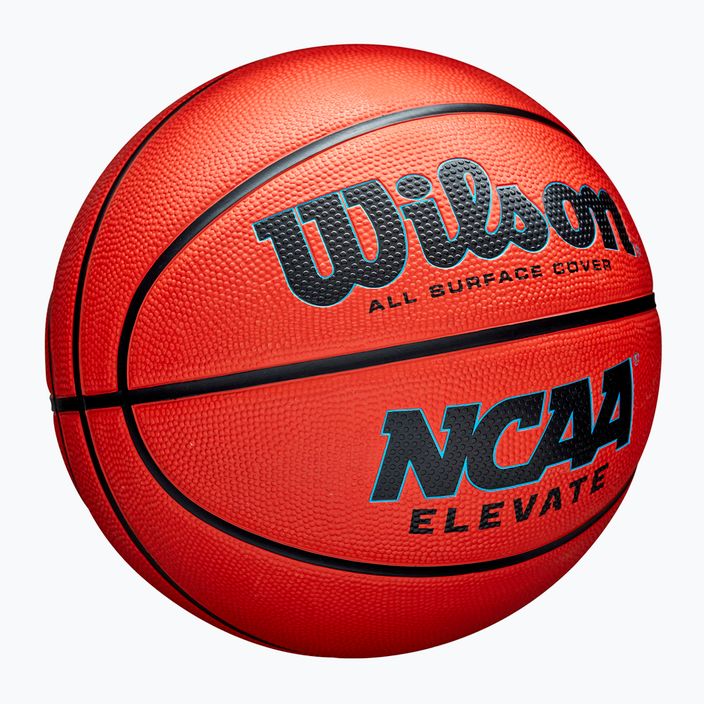 Wilson NCAA Elevate arancione / nero basket dimensioni 6 2