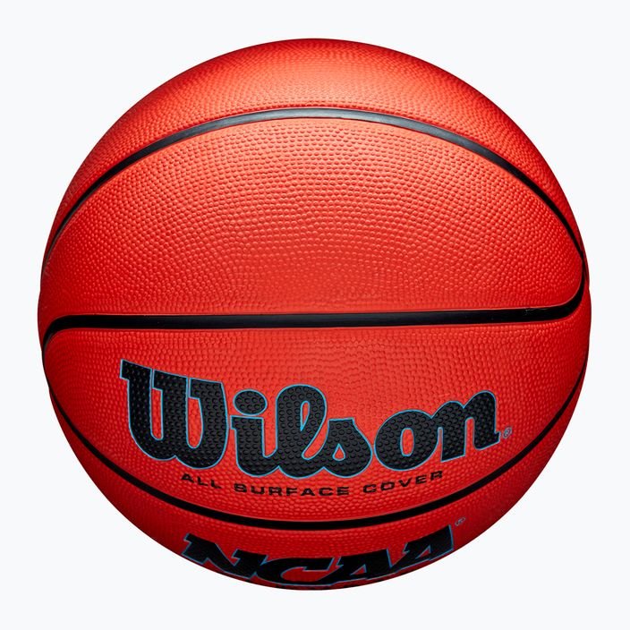 Wilson NCAA Elevate arancione / nero basket dimensioni 6 4