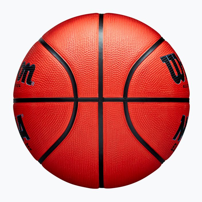 Wilson NCAA Elevate arancione / nero basket dimensioni 6 6