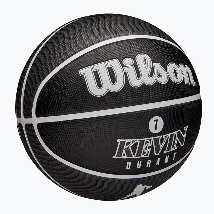 Wilson NBA Player Icon Outdoor basket Durant nero taglia 7 2