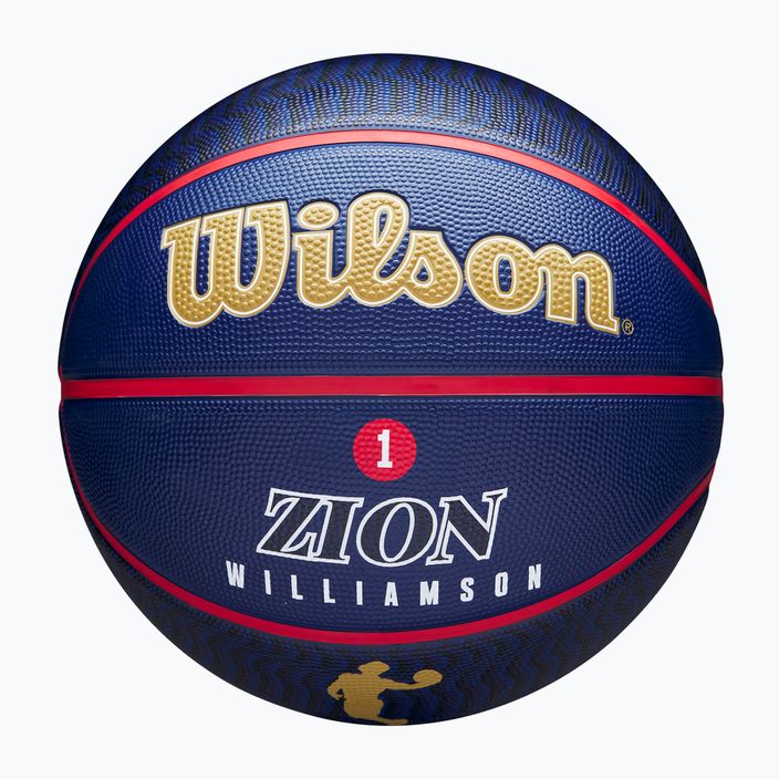 Wilson NBA Player Icon Outdoor Zion basket marina / blu dimensioni 7