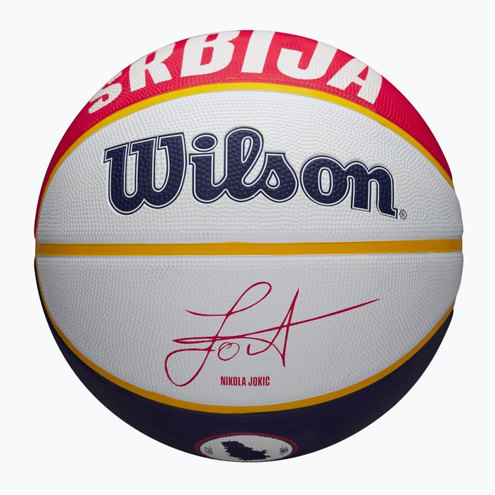 Wilson giocatore NBA locale Jokic blu dimensioni 7 basket