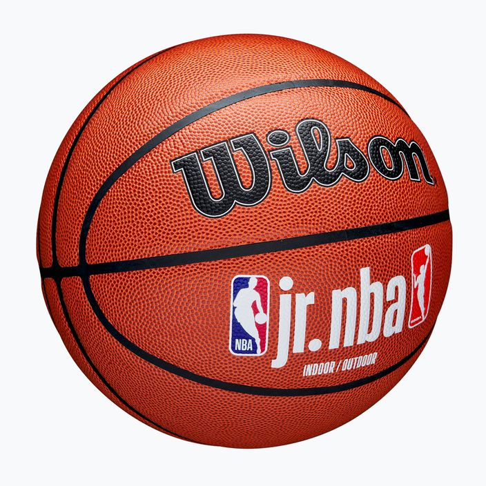 Wilson NBA JR Fam Logo basket Indoor outdoor marrone taglia 7 2
