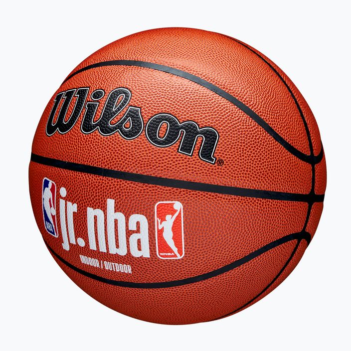 Wilson NBA JR Fam Logo basket Indoor outdoor marrone taglia 7 3
