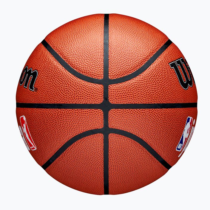Wilson NBA JR Fam Logo basket Indoor outdoor marrone taglia 6 6