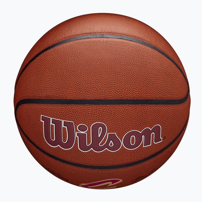 Wilson NBA Team Alliance Cleveland Cavaliers marrone basket dimensioni 7 5