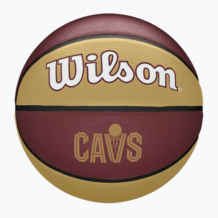 Wilson NBA Team Tribute Cleveland Cavaliers marrone basket taglia 7