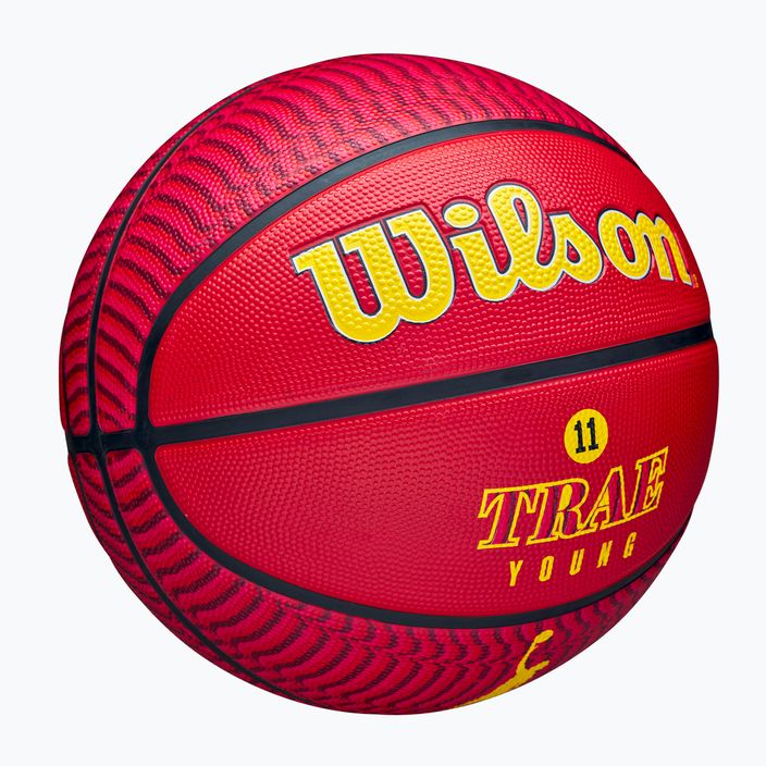 Wilson Giocatore NBA Basket Icona Outdoor Trae rosso dimensioni 7 2