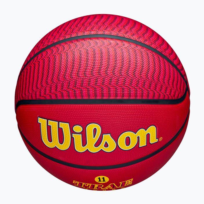 Wilson Giocatore NBA Basket Icona Outdoor Trae rosso dimensioni 7 5
