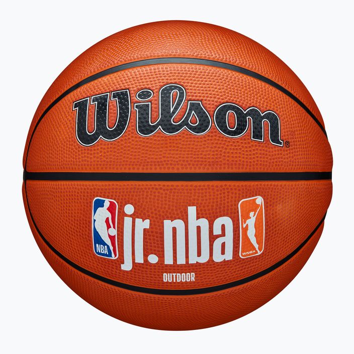 Wilson NBA JR Fam Logo Autentico Outdoor marrone basket dimensioni 7