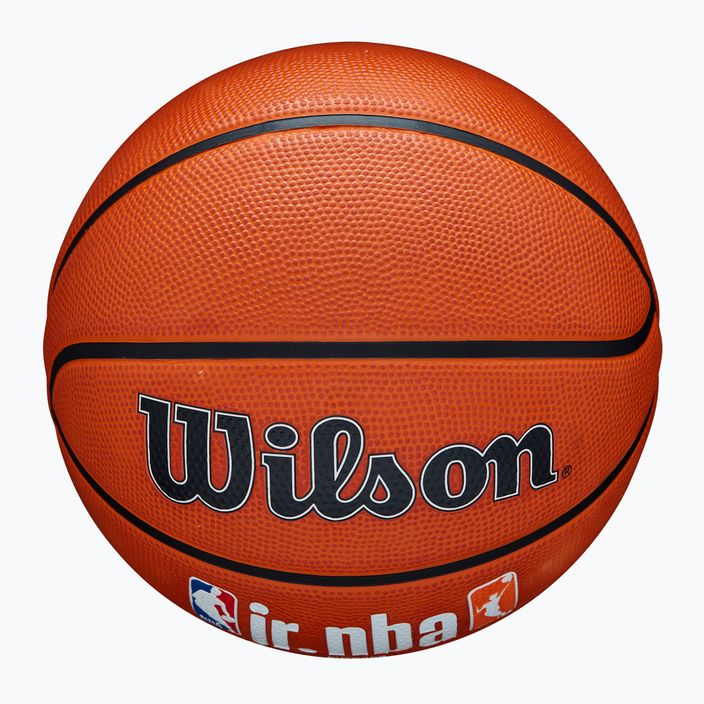 Wilson NBA JR Fam Logo Autentico Outdoor marrone basket dimensioni 7 4