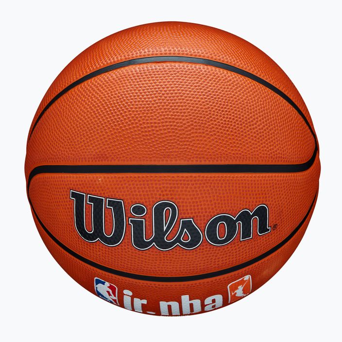 Pallacanestro per bambini Wilson NBA JR Fam Logo Autentico Outdoor marrone taglia 5 4