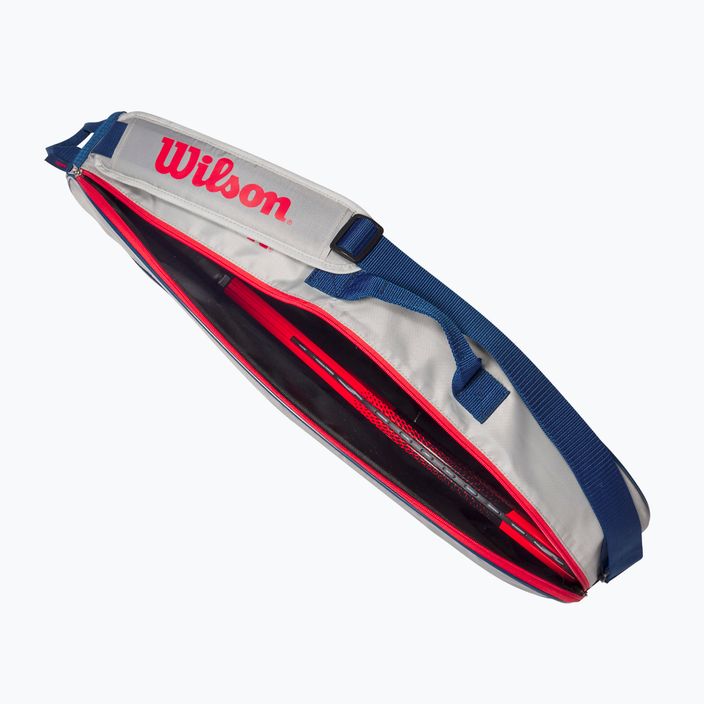 Wilson Junior 3 Pack borsa da tennis per bambini grigio WR8023901001 3