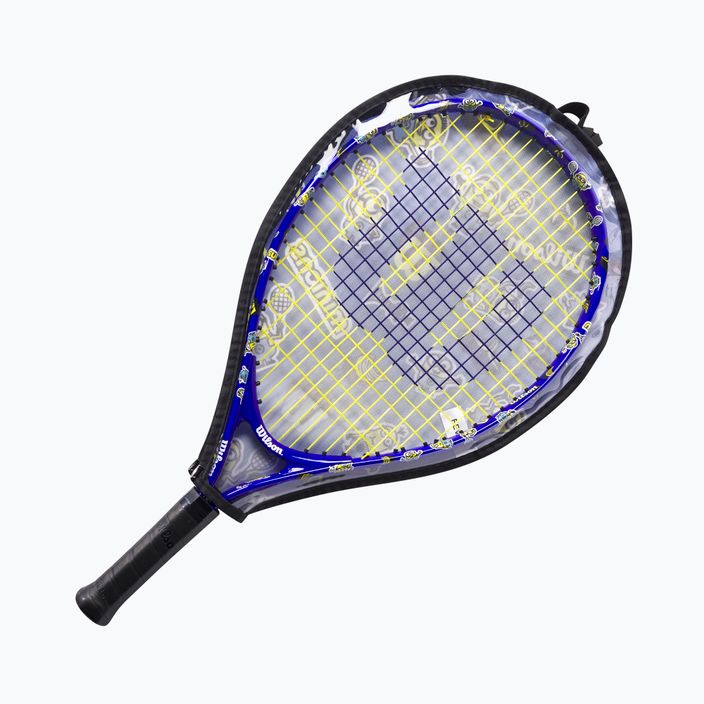 Racchetta da tennis per bambini Wilson Minions 3.0 21 blu WR124310H 4
