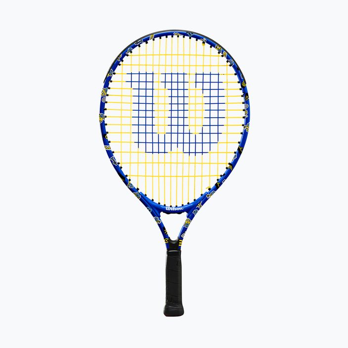Racchetta da tennis per bambini Wilson Minions 3.0 19 blu WR124410H