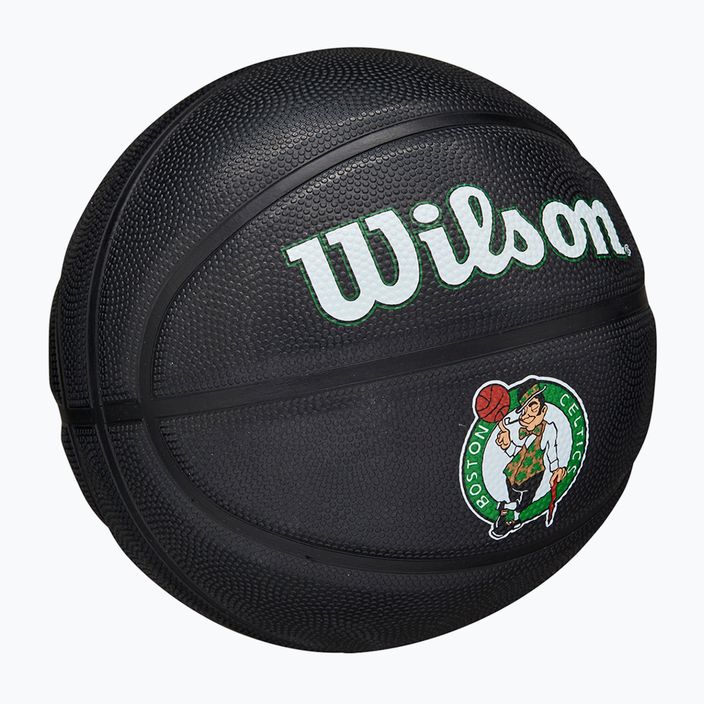 Pallacanestro per bambini Wilson NBA Team Tribute Mini Boston Celtics nero taglia 3 2