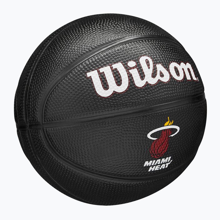 Pallacanestro da bambino Wilson NBA Tribute Mini Miami Heat nero taglia 3 2