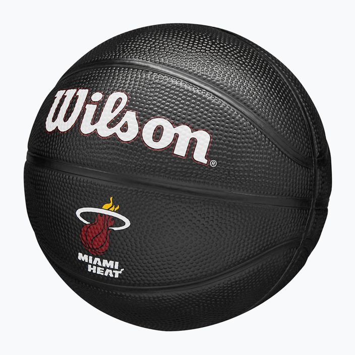 Pallacanestro da bambino Wilson NBA Tribute Mini Miami Heat nero taglia 3 3