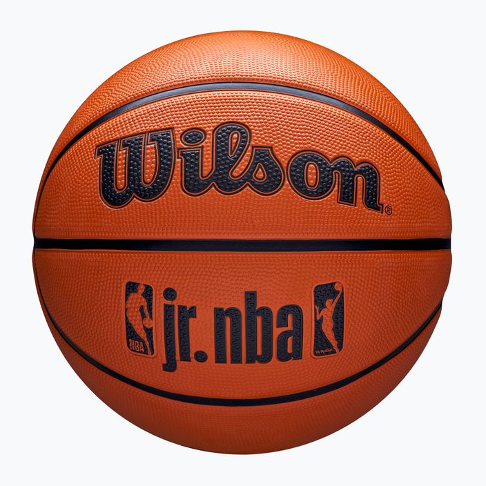 Pallacanestro da bambino Wilson NBA JR Drv Fam Logo marrone taglia 4