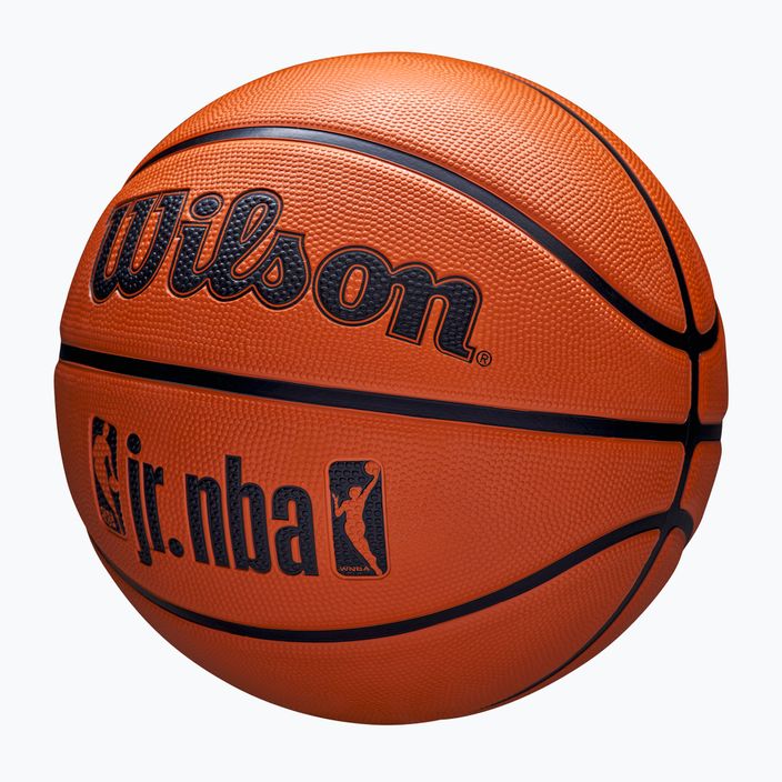 Pallacanestro da bambino Wilson NBA JR Drv Fam Logo marrone taglia 4 3