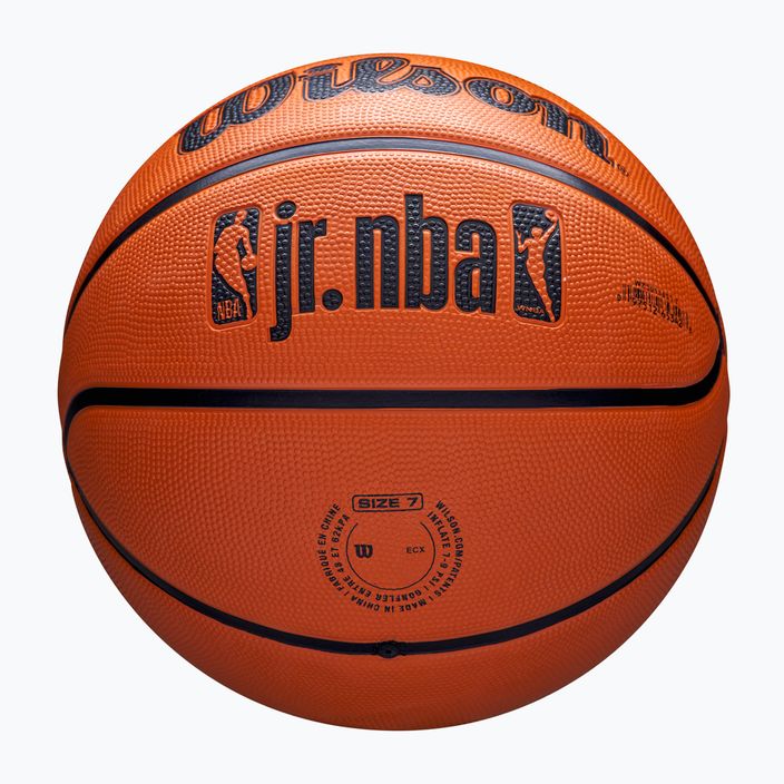 Pallacanestro da bambino Wilson NBA JR Drv Fam Logo marrone taglia 4 5