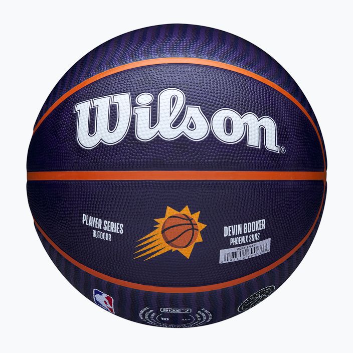 Wilson NBA Player Icon Outdoor basket Booker navy 7 5