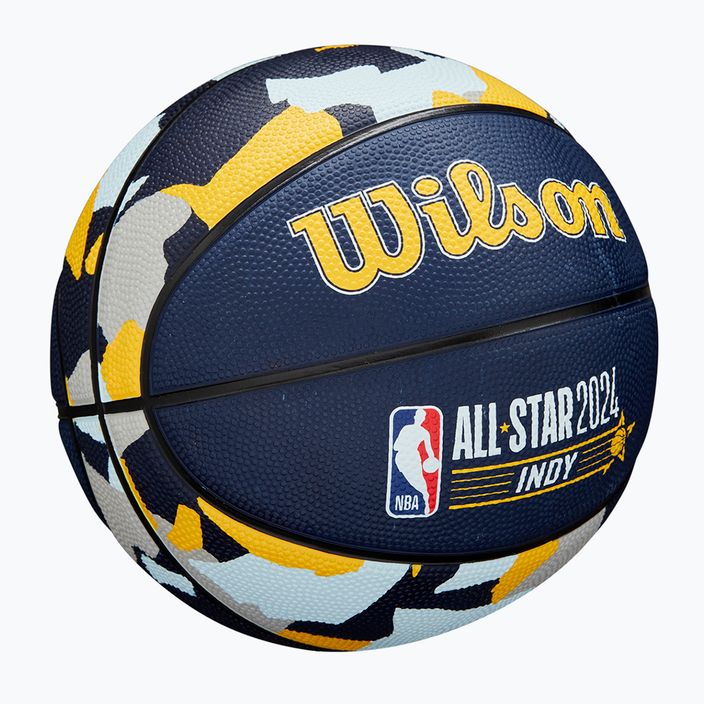 Pallacanestro Wilson 2024 NBA All Star Mini per bambini + scatola marrone misura 3 2
