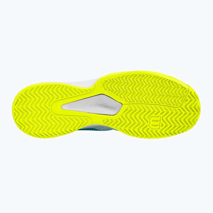 Wilson Kaos Stroke 2.0 scarpe da tennis uomo stormy sea/deep teal/safety yellow 10