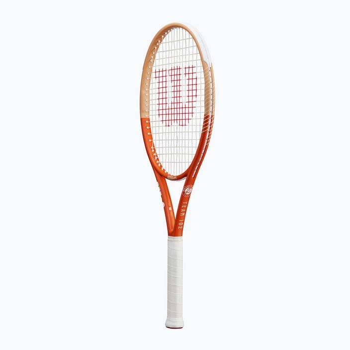 Racchetta da tennis Wilson Roland Garros Team 102 arancio/bianco 3