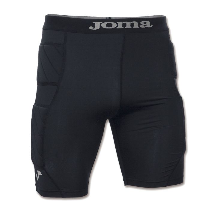 Pantaloncini Joma Goalkeeper Protec da uomo, nero 2