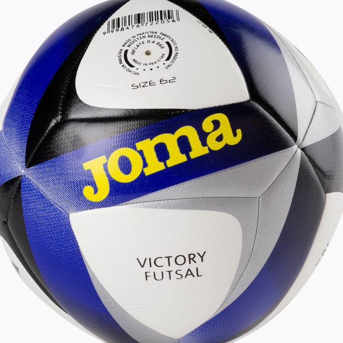 Joma Victory Hybrid Futsal calcio argento taglia 4 3