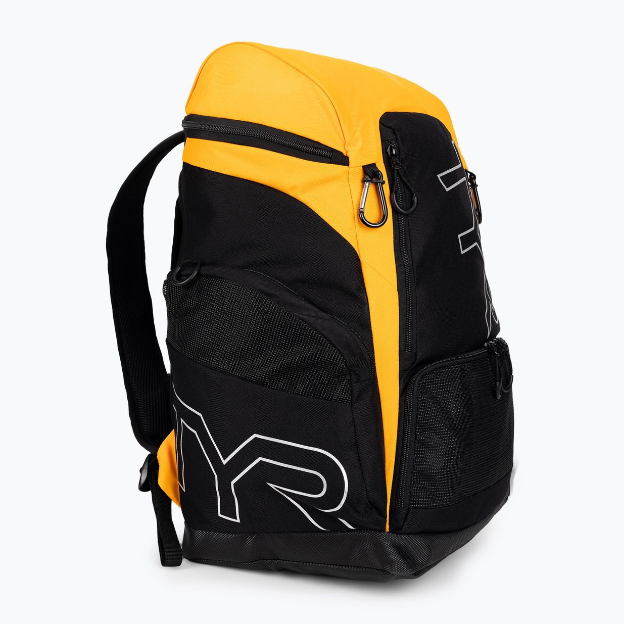 Zaino da nuoto TYR Alliance Team 45 l nero/oro 2