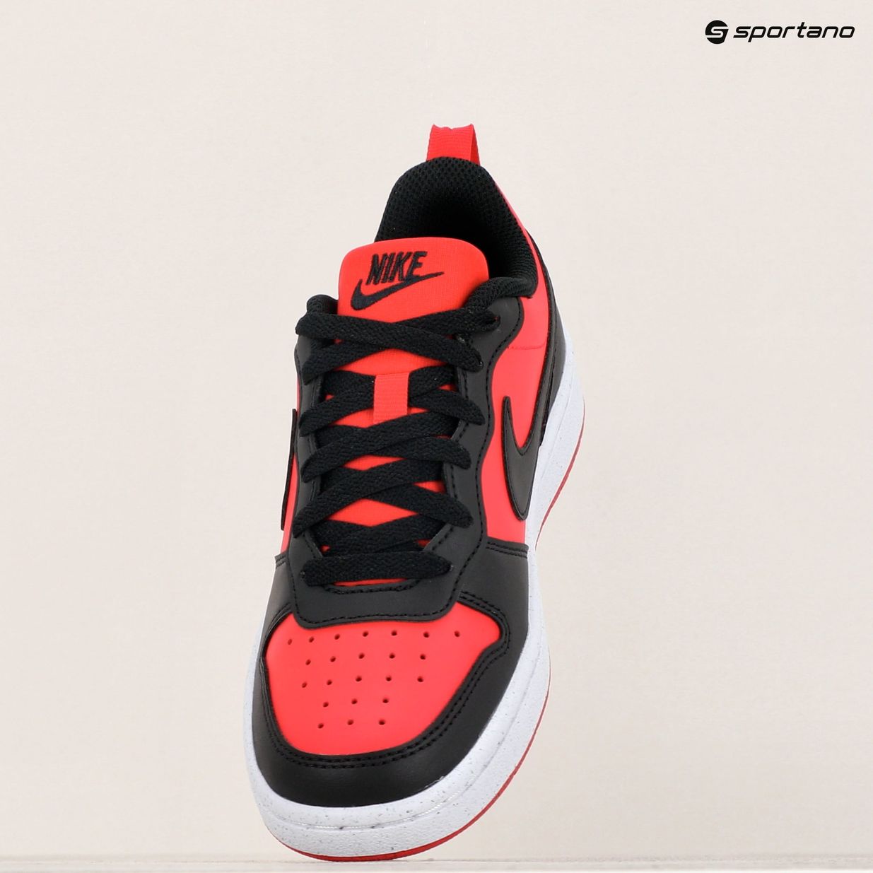 Scarpe Nike Court Borough Low Recraft university red/nero 9