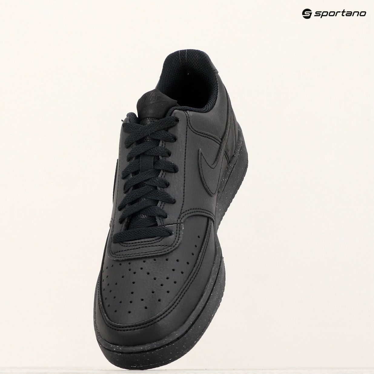 Scarpe da uomo Nike Court Vision Low Next Nature nero / nero / nero 9