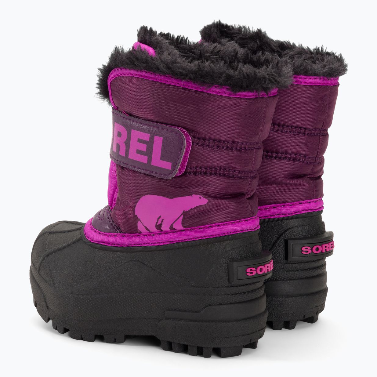 Sorel Snow Commander, stivali da neve per bambini, viola dalia/rosa 3