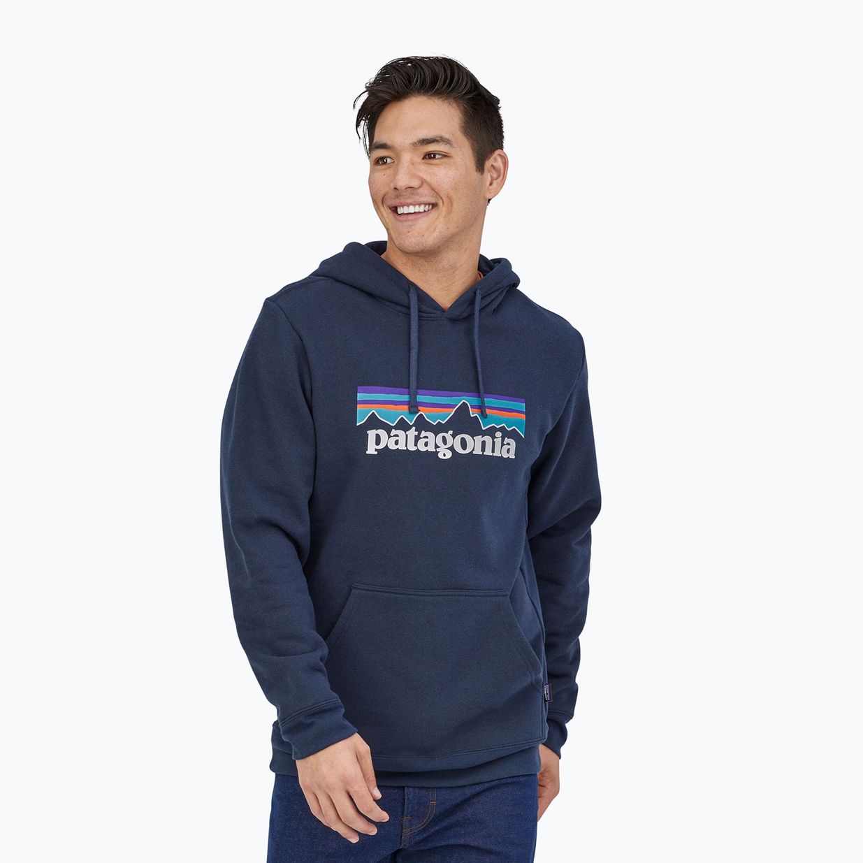 Patagonia P-6 Logo Uprisal felpa nuova marina