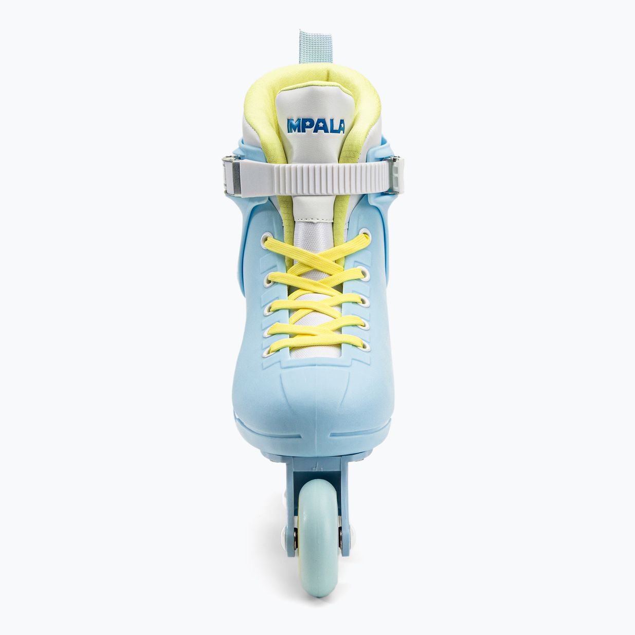 Pattini a rotelle da donna IMPALA Lightspeed Inline Skate blu cielo/giallo 4