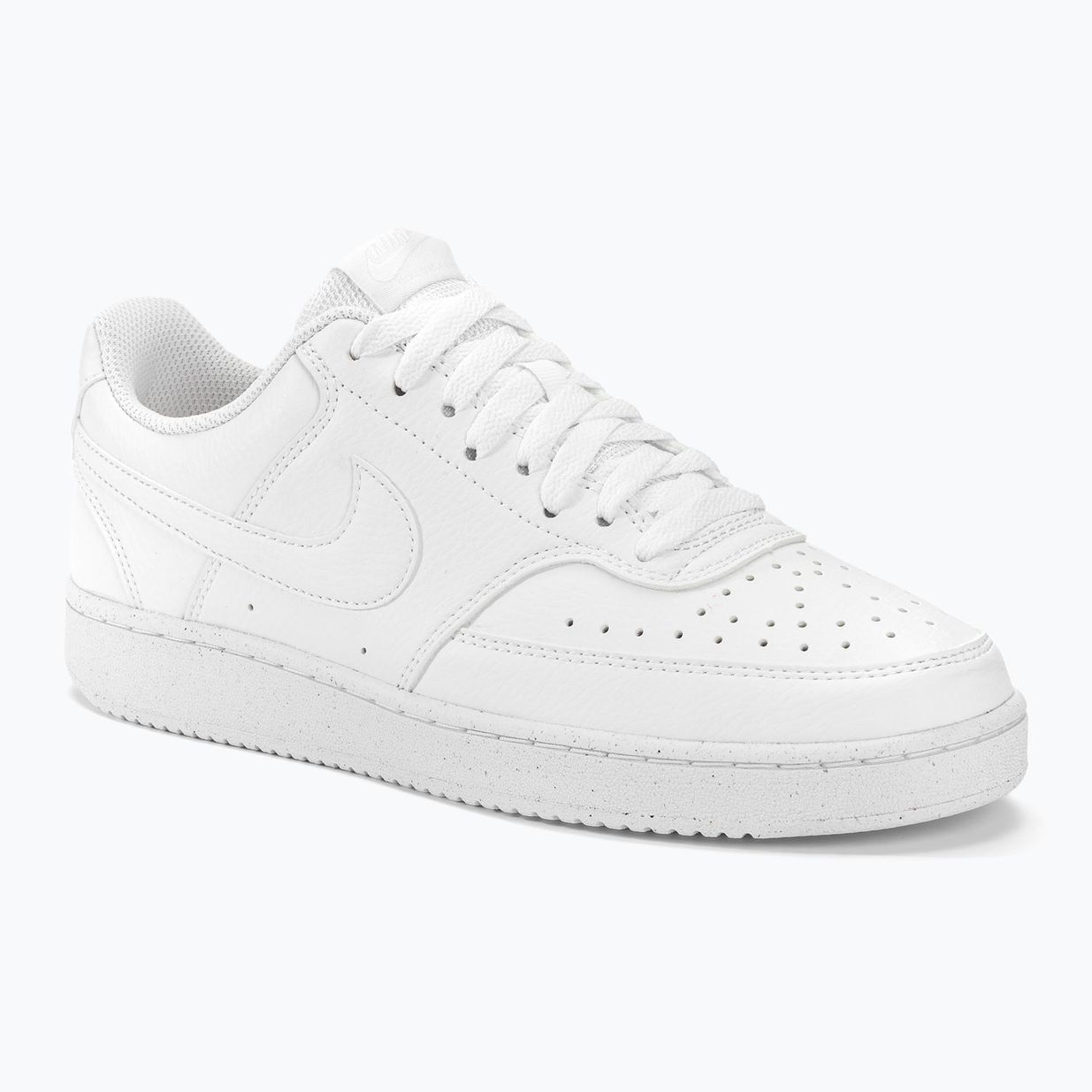 Scarpe da uomo Nike Court Vision Low Next Nature bianco/bianco/bianco