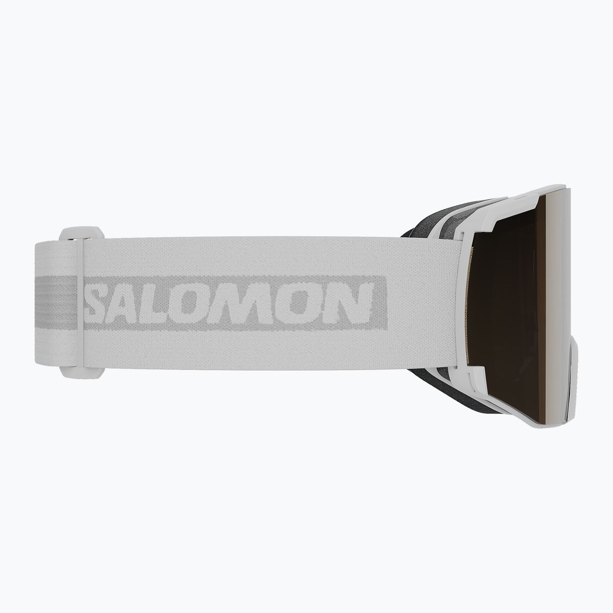 Salomon S/View Access occhiali da sci bianco/oro flash 4