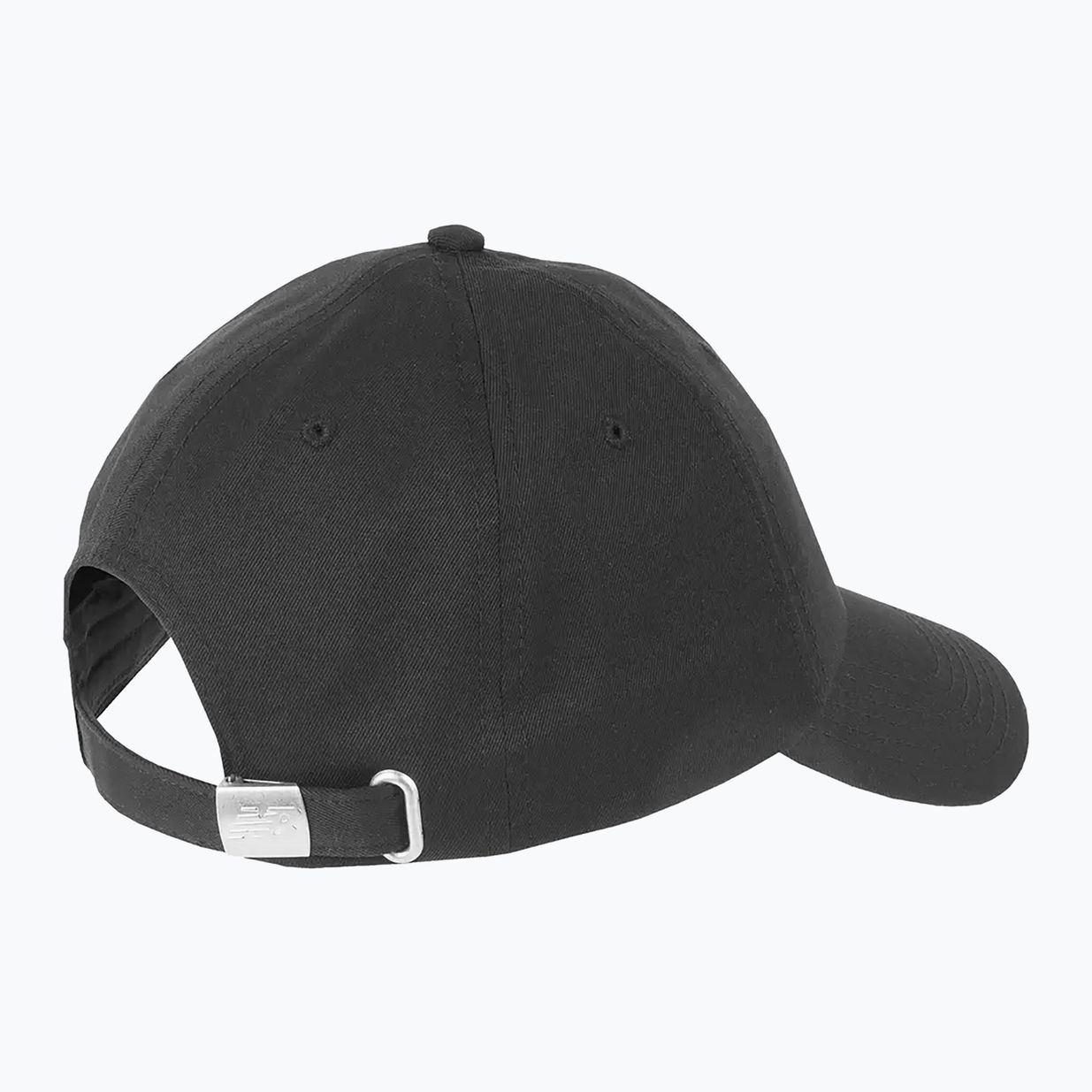 Cappello da baseball New Balance 6 Panel Linear Logo nero 2