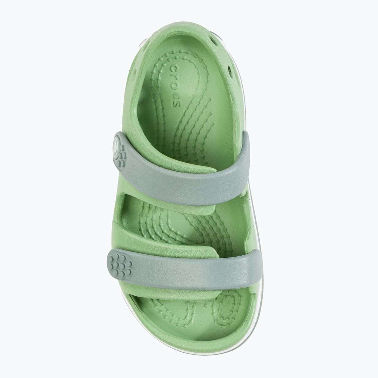 Crocs Crocband Cruiser Sandali per bambini verde chiaro/verde polvere 5