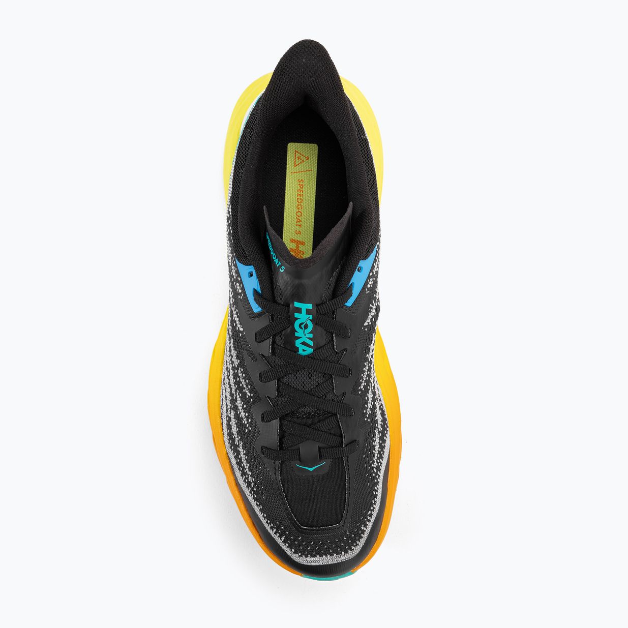 Scarpe da corsa da uomo HOKA Speedgoat 5 nero/primula serale 6