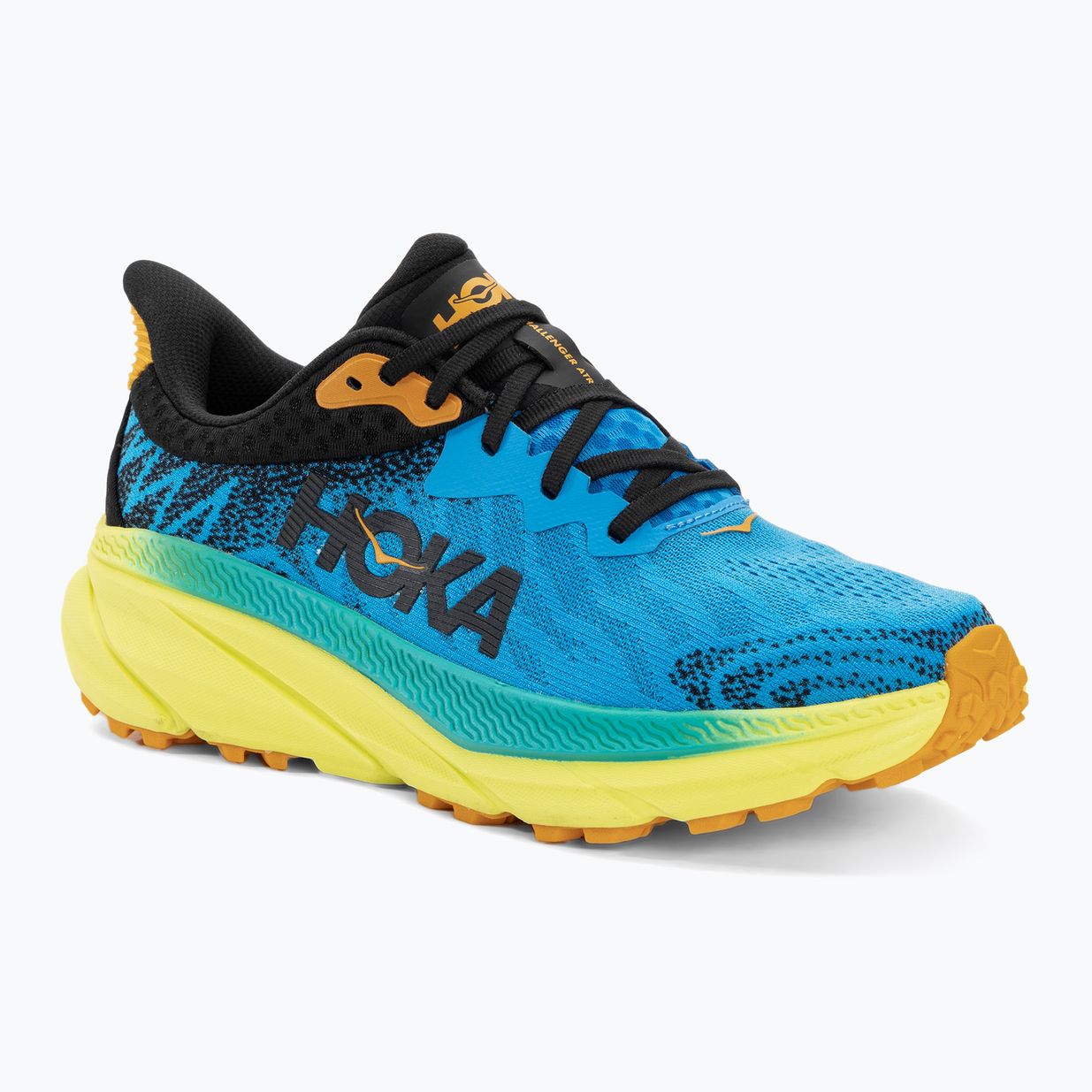 HOKA Challenger ATR 7 scarpe da corsa da uomo blu diva / primula della sera